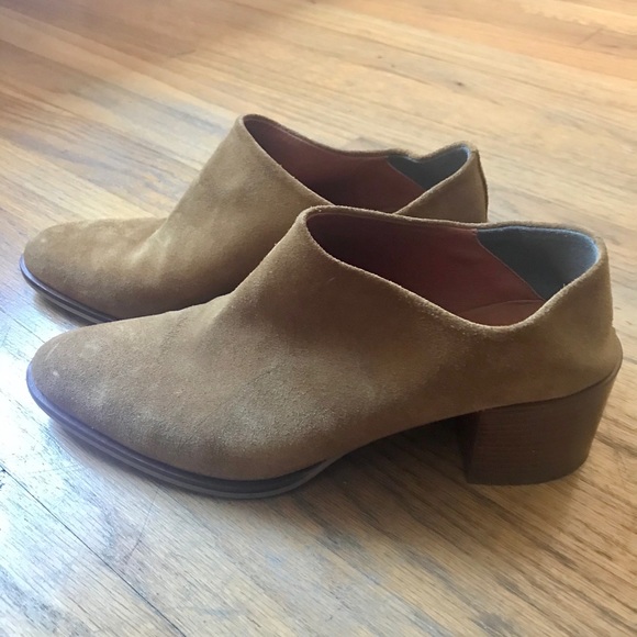 Everlane Suede Mule Heels - Picture 2 of 3